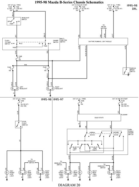 98 Mazda B2500 Wiring Diagram